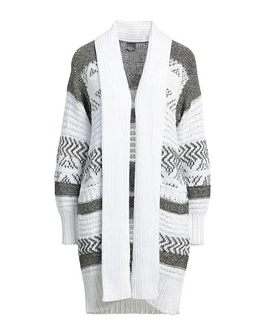 White Knitted Cardigan