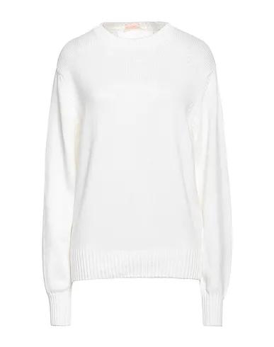White Knitted Sweater