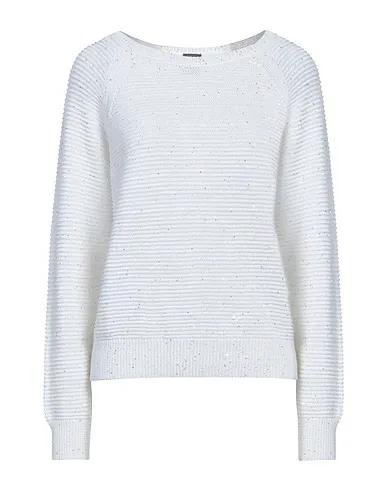 White Knitted Sweater
