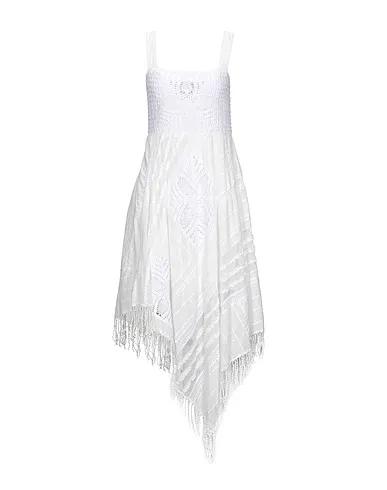 White Lace Midi dress