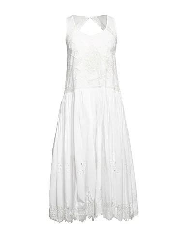 White Lace Midi dress