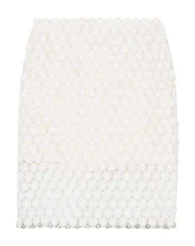 White Lace Mini skirt