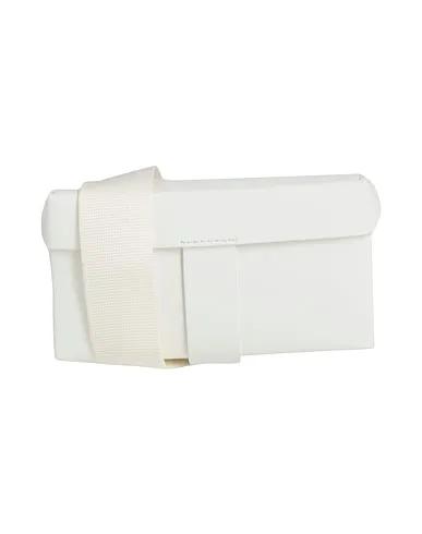 White Leather Cross-body bags