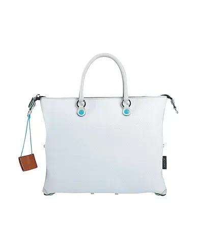 White Leather Handbag