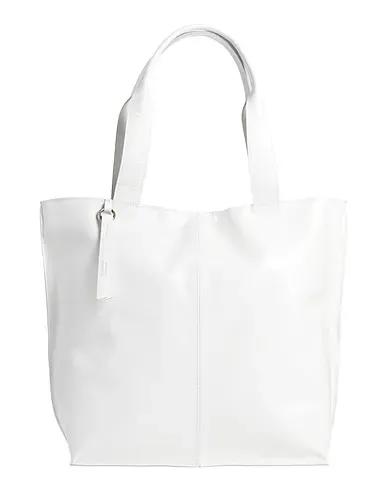 White Leather Shoulder bag