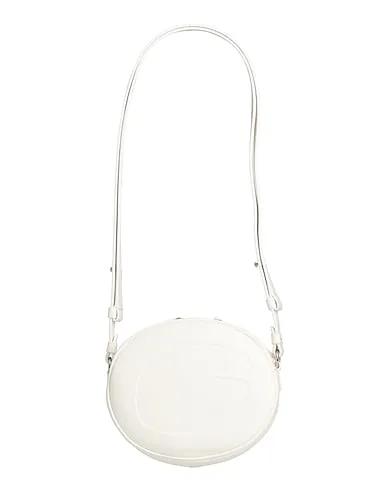 White Leather Shoulder bag