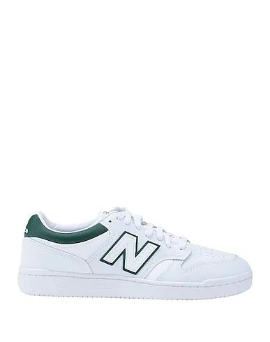 White Leather Sneakers 480
