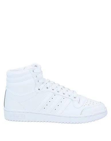 White Leather Sneakers