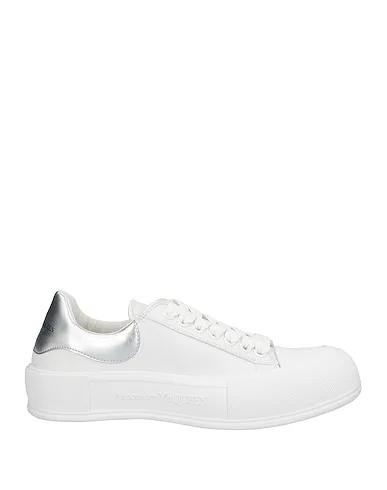 White Leather Sneakers