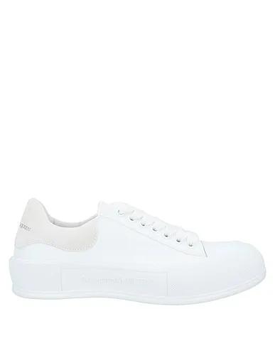White Leather Sneakers