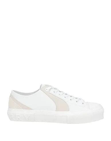 White Leather Sneakers