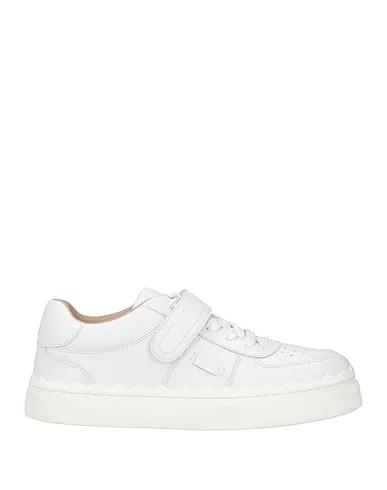 White Leather Sneakers
