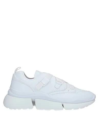White Leather Sneakers