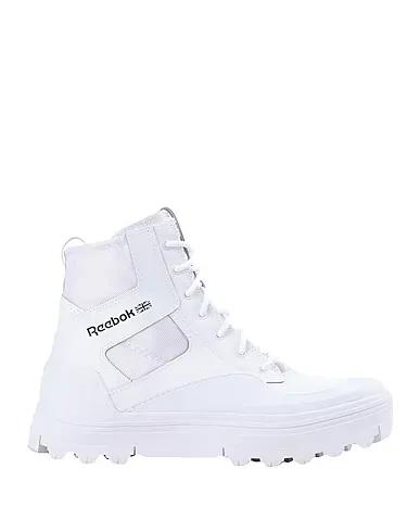 White Leather Sneakers Club C Cleated Mid
