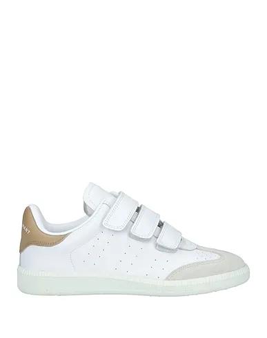 White Leather Sneakers