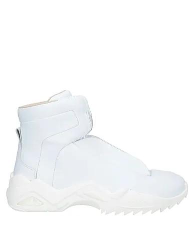 White Leather Sneakers