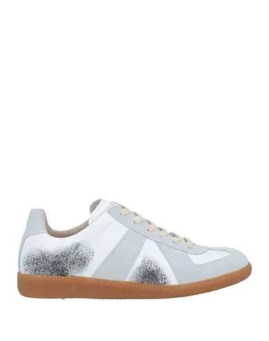 White Leather Sneakers