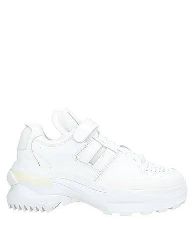 White Leather Sneakers