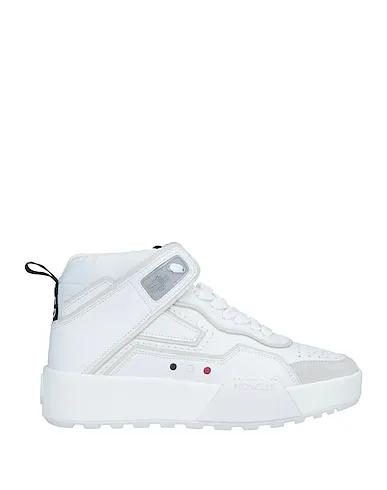 White Leather Sneakers