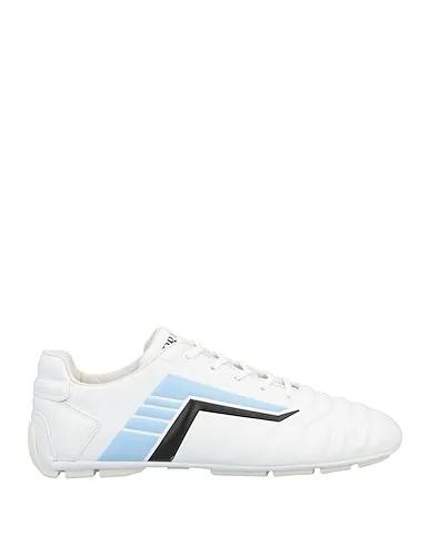 White Leather Sneakers