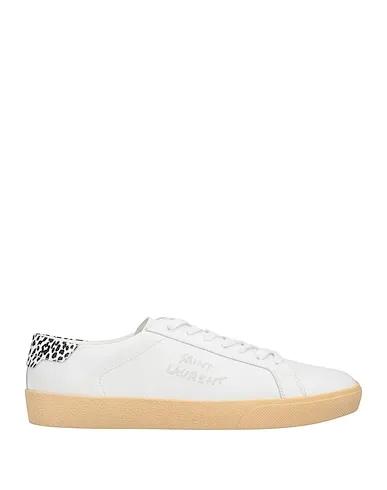 White Leather Sneakers