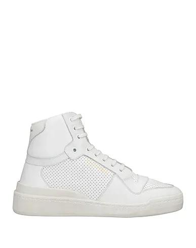 White Leather Sneakers