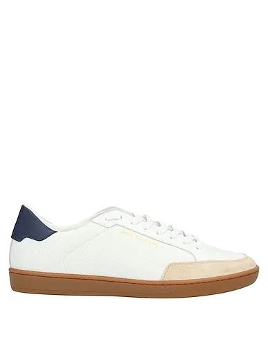 White Leather Sneakers