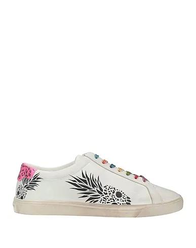 White Leather Sneakers