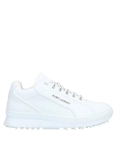 White Leather Sneakers