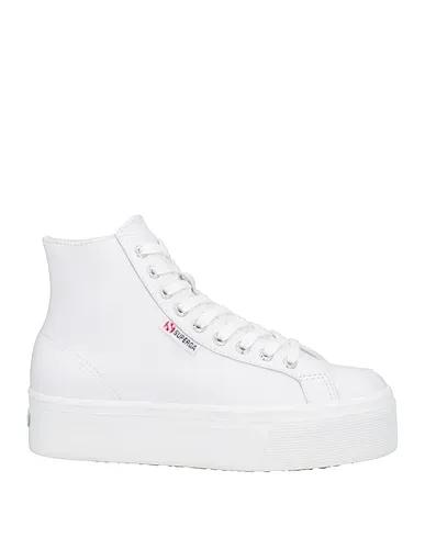 White Leather Sneakers