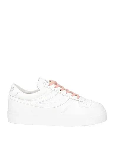 White Leather Sneakers