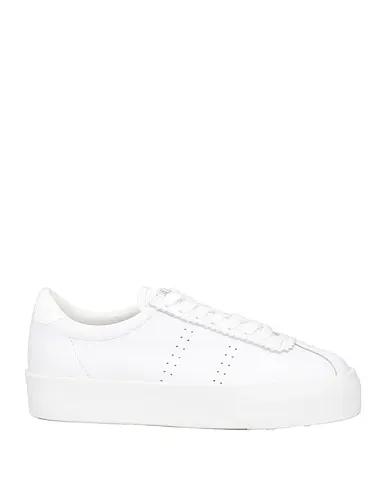 White Leather Sneakers