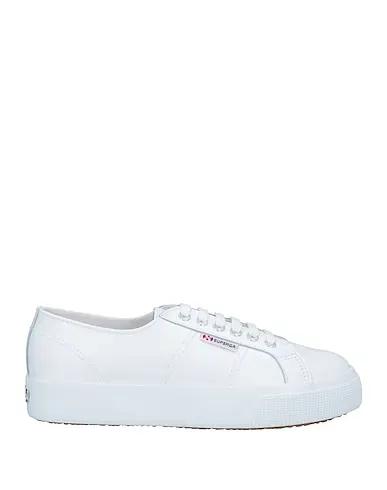 White Leather Sneakers