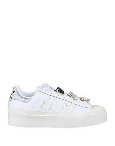 White Leather Sneakers SUPERSTAR BONEGA W
