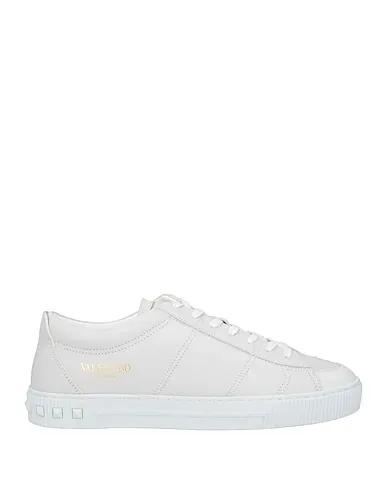 White Leather Sneakers