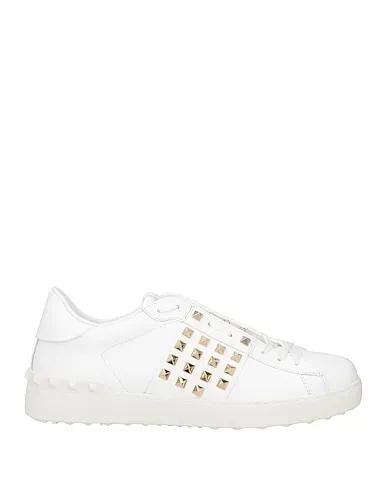 White Leather Sneakers