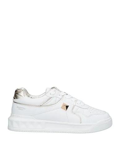White Leather Sneakers