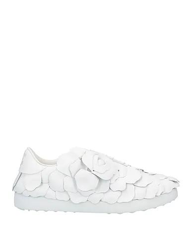 White Leather Sneakers