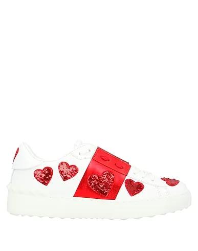 White Leather Sneakers