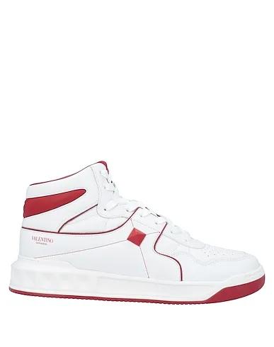 White Leather Sneakers