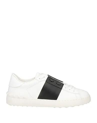 White Leather Sneakers