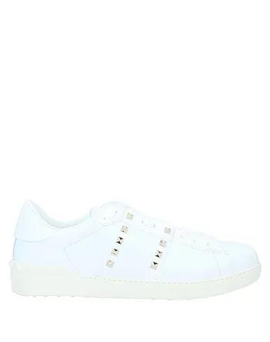 White Leather Sneakers