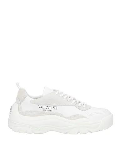 White Leather Sneakers