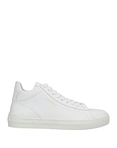 White Leather Sneakers