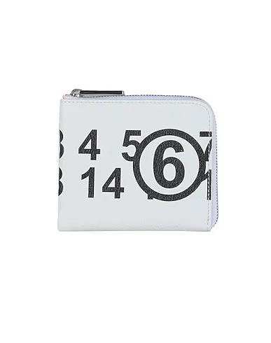 White Leather Wallet