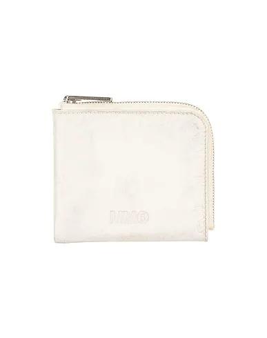 White Leather Wallet
