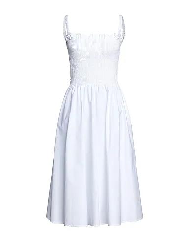 White Midi dress