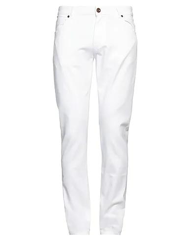 White Moleskin Casual pants