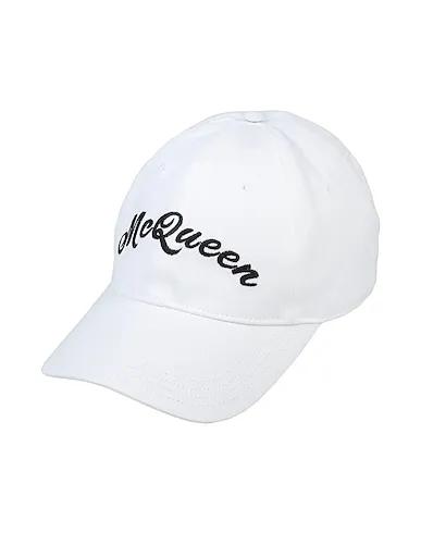 White Plain weave Hat