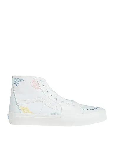 White Plain weave Sneakers UA SK8-Hi Tapered
